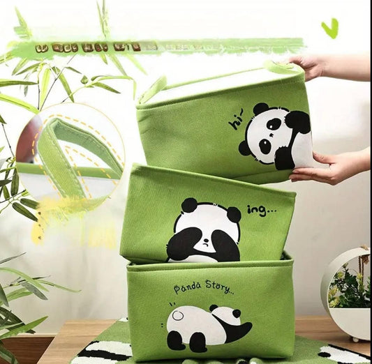 Adorable Panda Storage Baskets