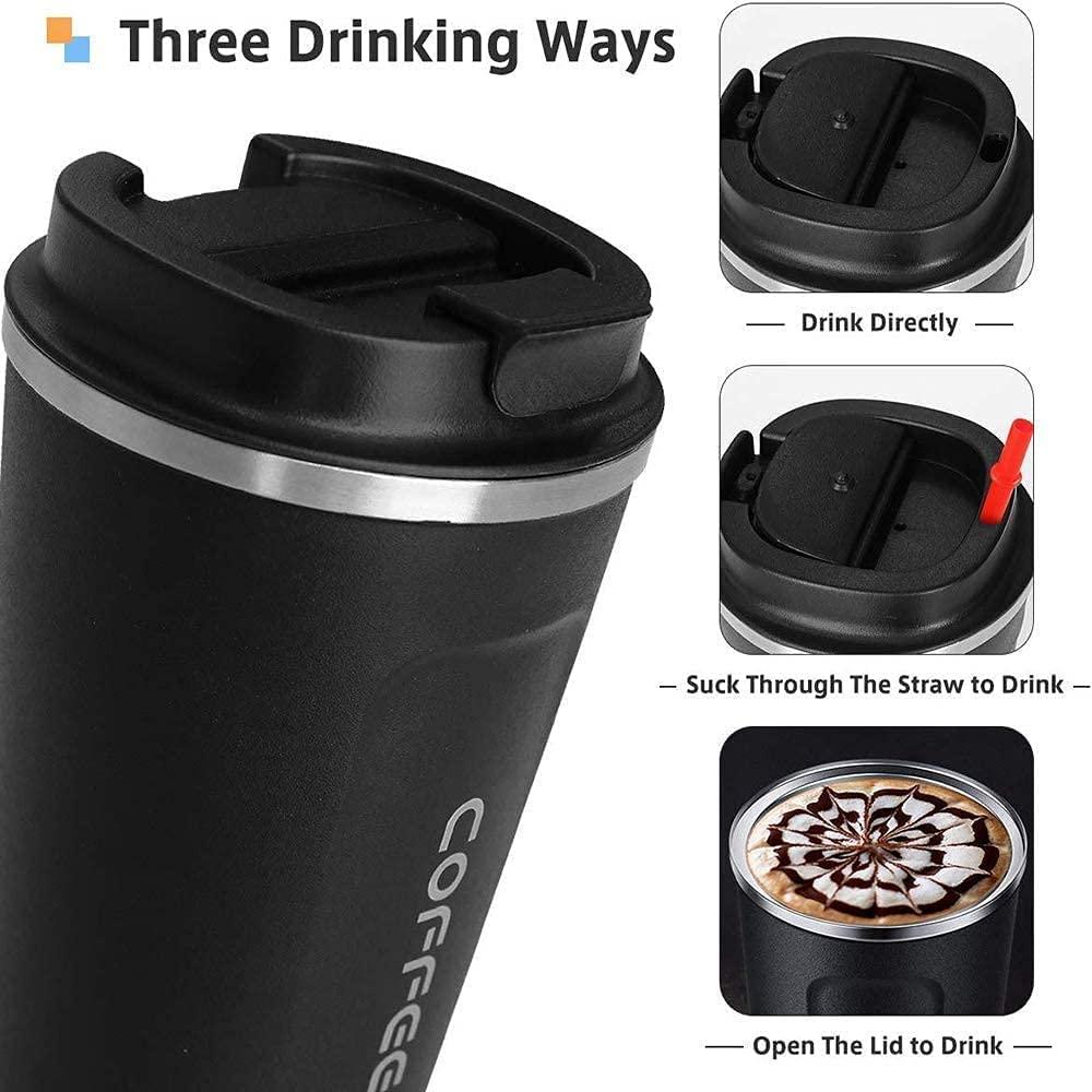 Stainless Steel Vacuum Insulated Coffee Mug – Leak-Proof, Double-Wall Travel Tumbler