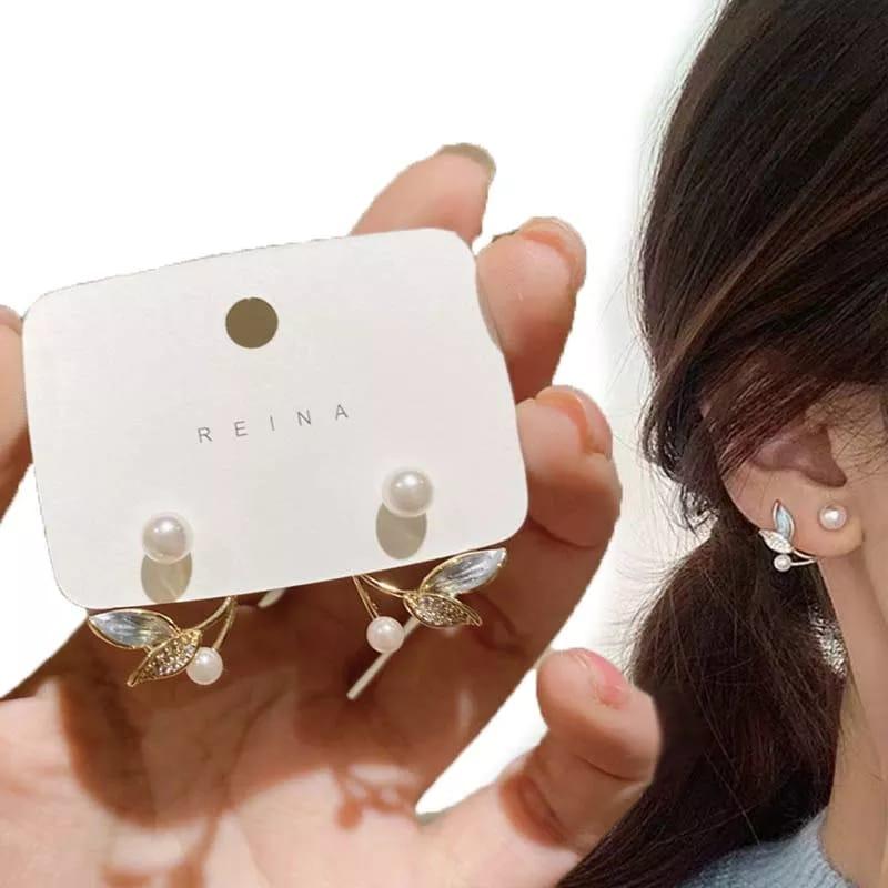 Leaf stud Earrings for women and girls