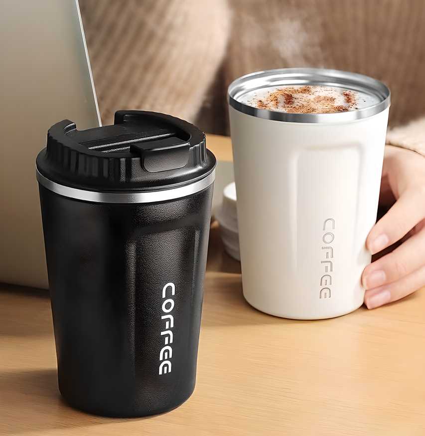 Stainless Steel Vacuum Insulated Coffee Mug – Leak-Proof, Double-Wall Travel Tumbler