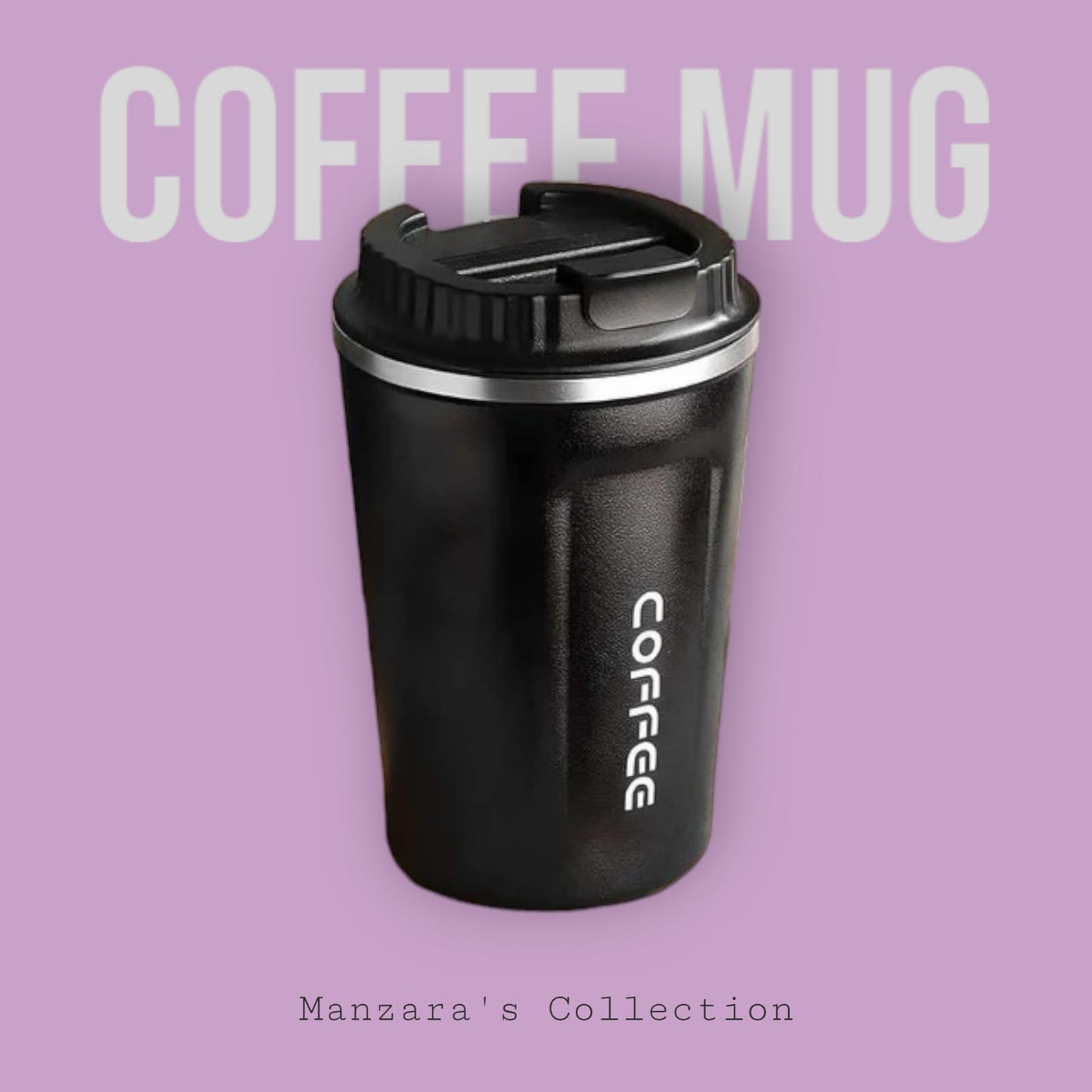 Stainless Steel Vacuum Insulated Coffee Mug – Leak-Proof, Double-Wall Travel Tumbler