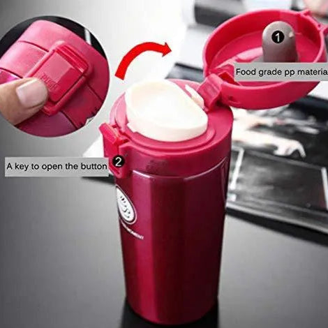Sleek Thermal Coffee Tumblers