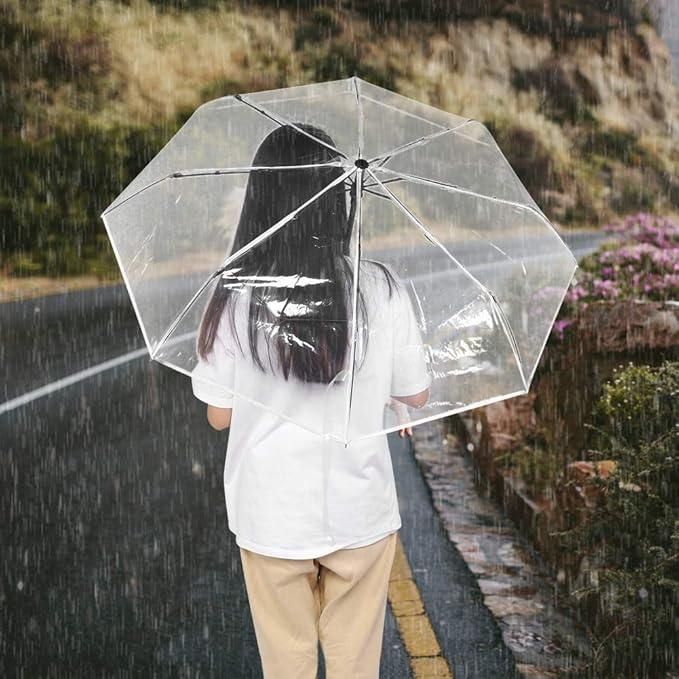 Clear Dome See-Through Umbrella